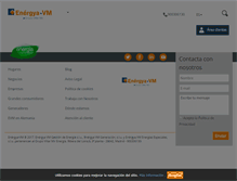 Tablet Screenshot of energyavm.es